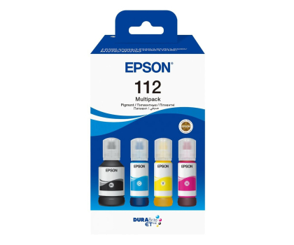 Tusz EPSON Zestaw 4 tuszów CMYK 112 C13T06C64A